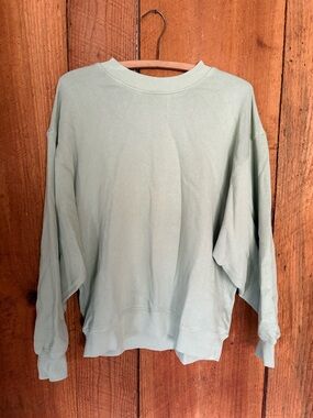Elwood Light Sage Green Crewneck Sweatshirt